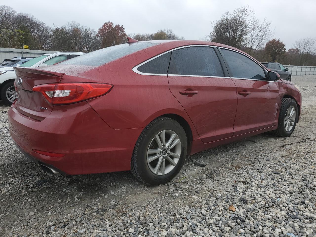 2016 Hyundai Sonata VIN 5NPE24AF1GH324646 Copart auction photo, front end / side damage thumbnail 3