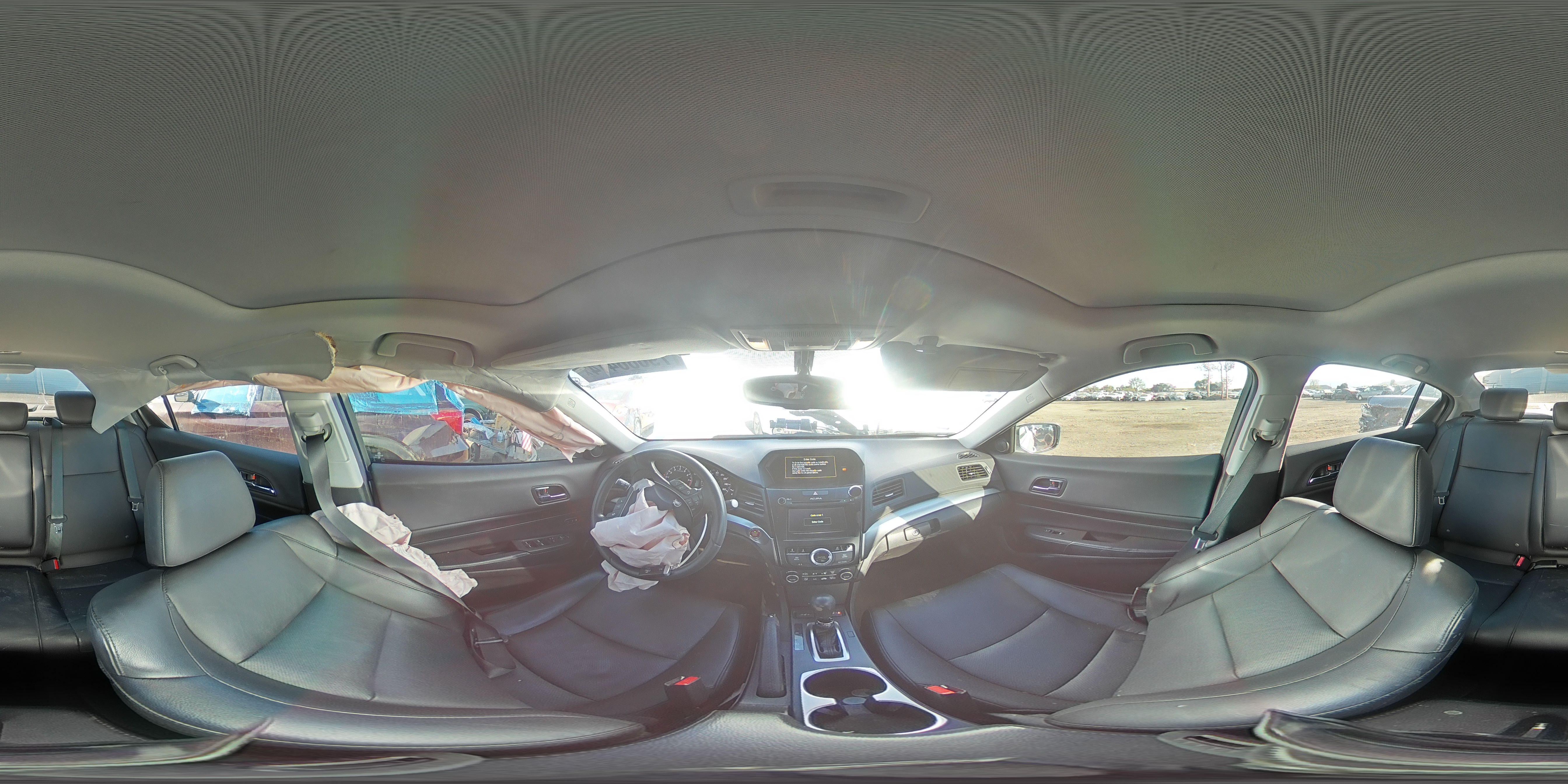 2016 Acura ILX VIN 19UDE2F70GA012769 Copart auction photo, front end / side damage thumbnail 13