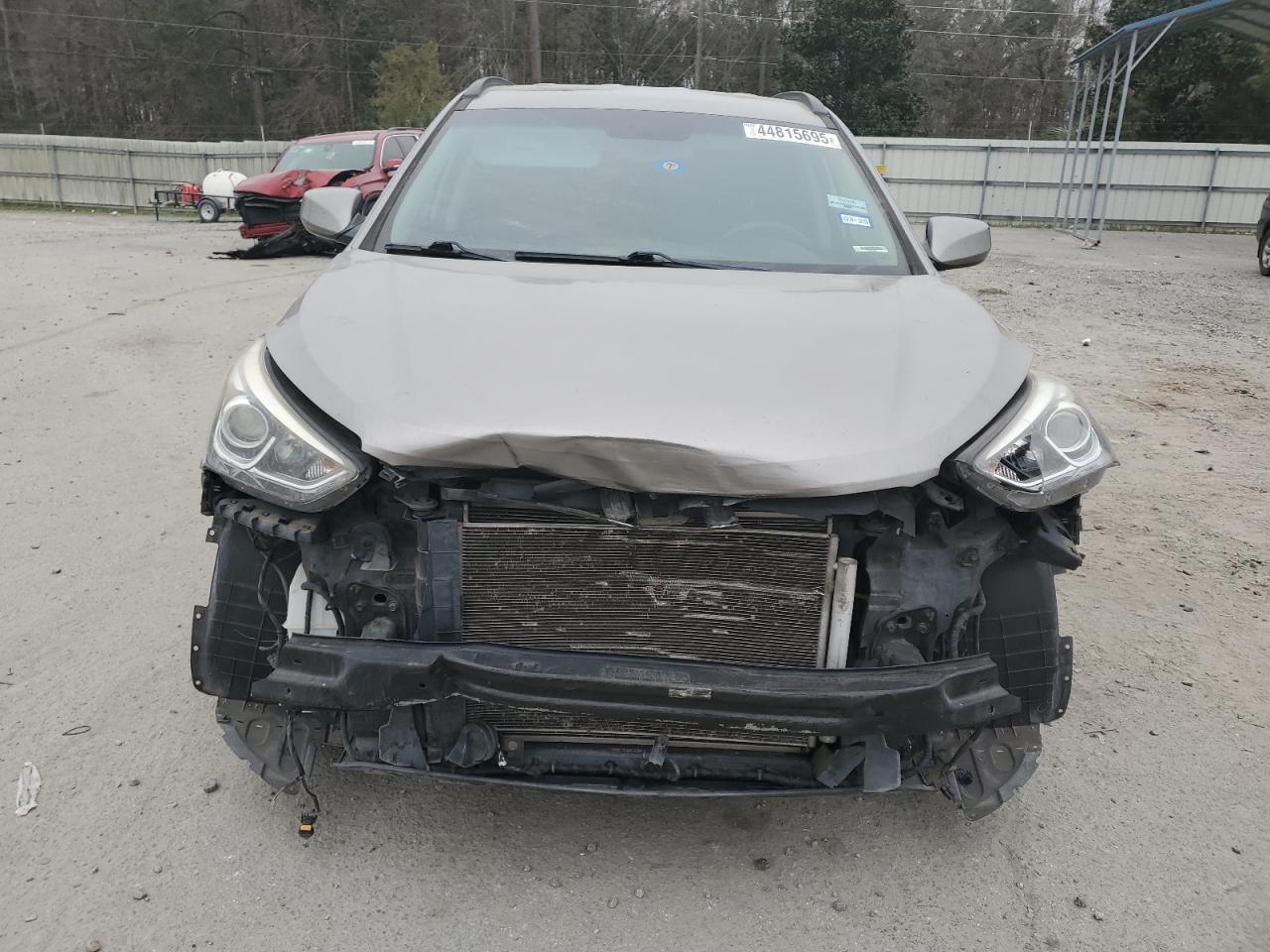 2017 Hyundai Santa Fe VIN 5XYZU3LB1HG443970 Copart auction photo, front end damage thumbnail 5