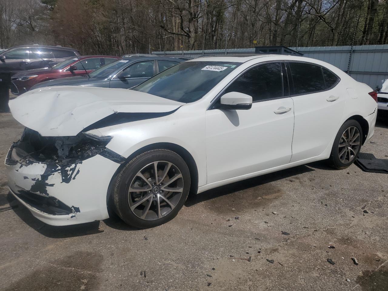 2016 Acura TLX VIN 19UUB2F35GA001837 - Copart auction photo