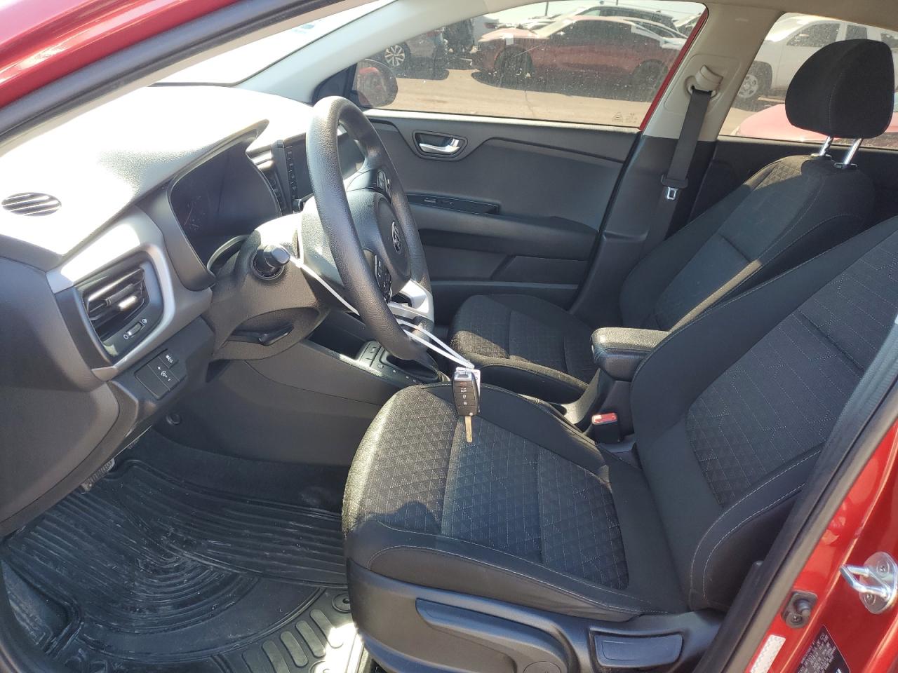 2020 KIA Rio VIN 3KPA24AD7LE318118 Copart auction photo, front end / minor dent/scratches damage thumbnail 7