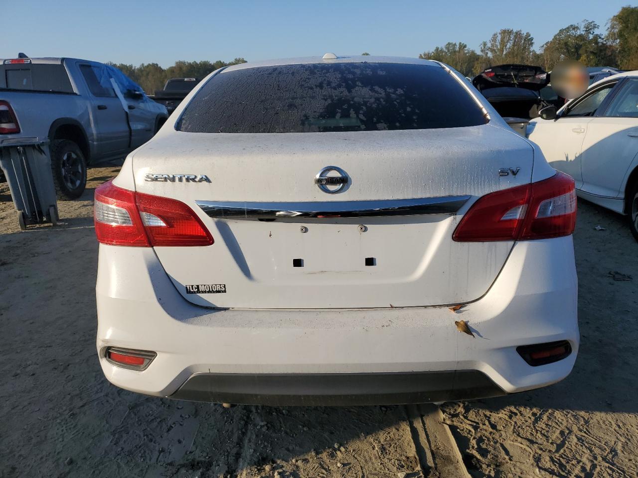 2019 Nissan Sentra VIN 3N1AB7AP4KY316502 Copart auction photo, front end / side damage thumbnail 6