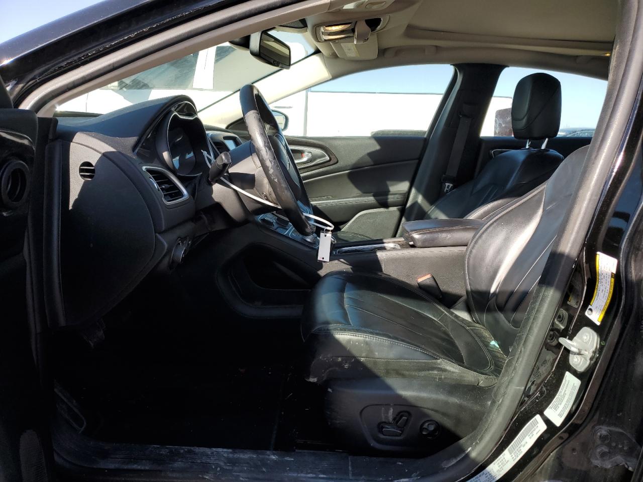 2015 Chrysler 200 VIN 1C3CCCCB8FN665411 Copart auction photo, front end damage thumbnail 7