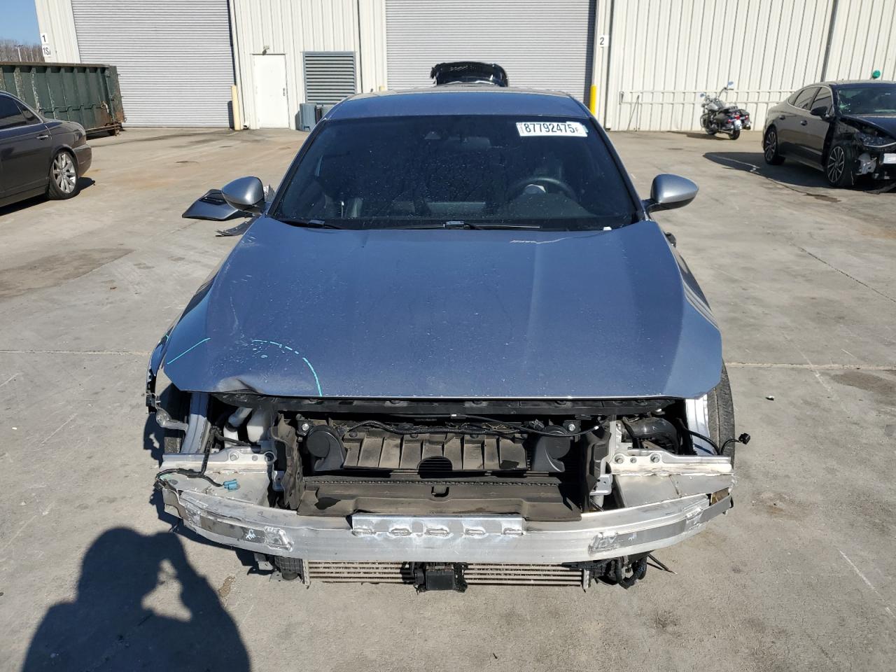 2020 Honda Accord VIN 1HGCV1F39LA082252 Copart auction photo, front end damage thumbnail 5