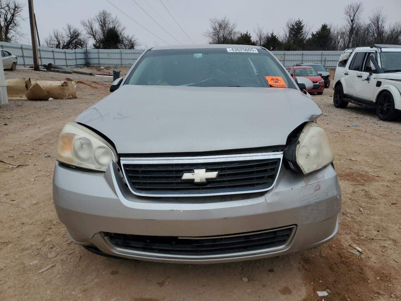 2007 Chevrolet Malibu VIN 1G1ZT57N17F312194 Copart auction photo, front end / side damage thumbnail 5