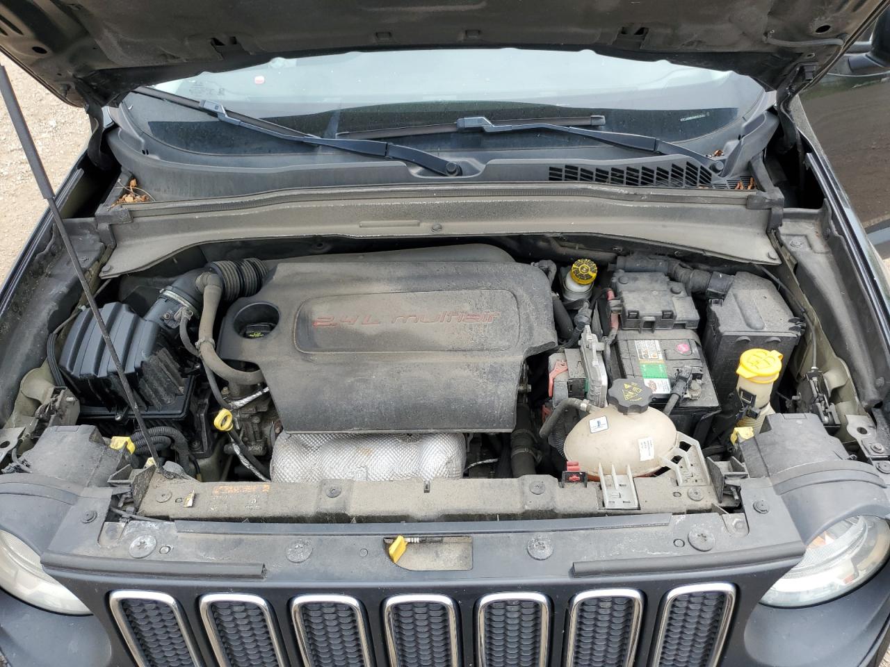 2017 Jeep Renegade VIN ZACCJABB2HPG13161 Copart auction photo, all over / rollover damage thumbnail 13