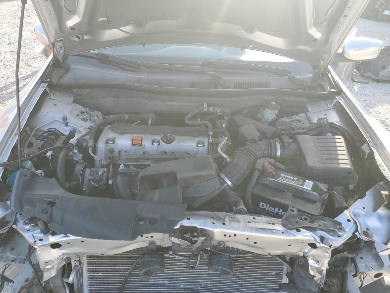 2010 Honda Accord VIN 1HGCP2F31AA037724 Copart auction photo, front end / rear end damage thumbnail 11