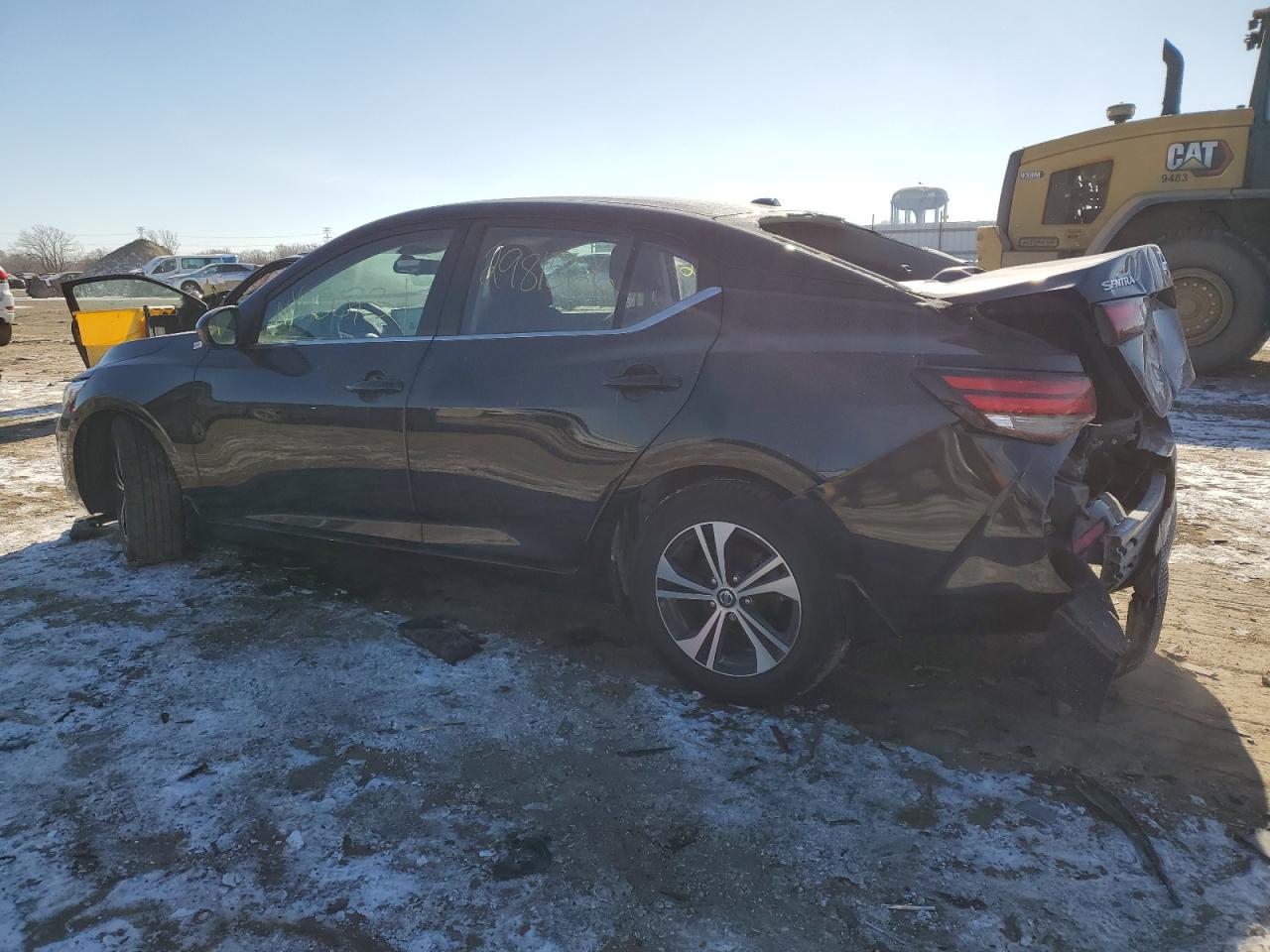 2022 Nissan Sentra VIN 3N1AB8CV9NY250731 Copart auction photo, rear end / front end damage thumbnail 2