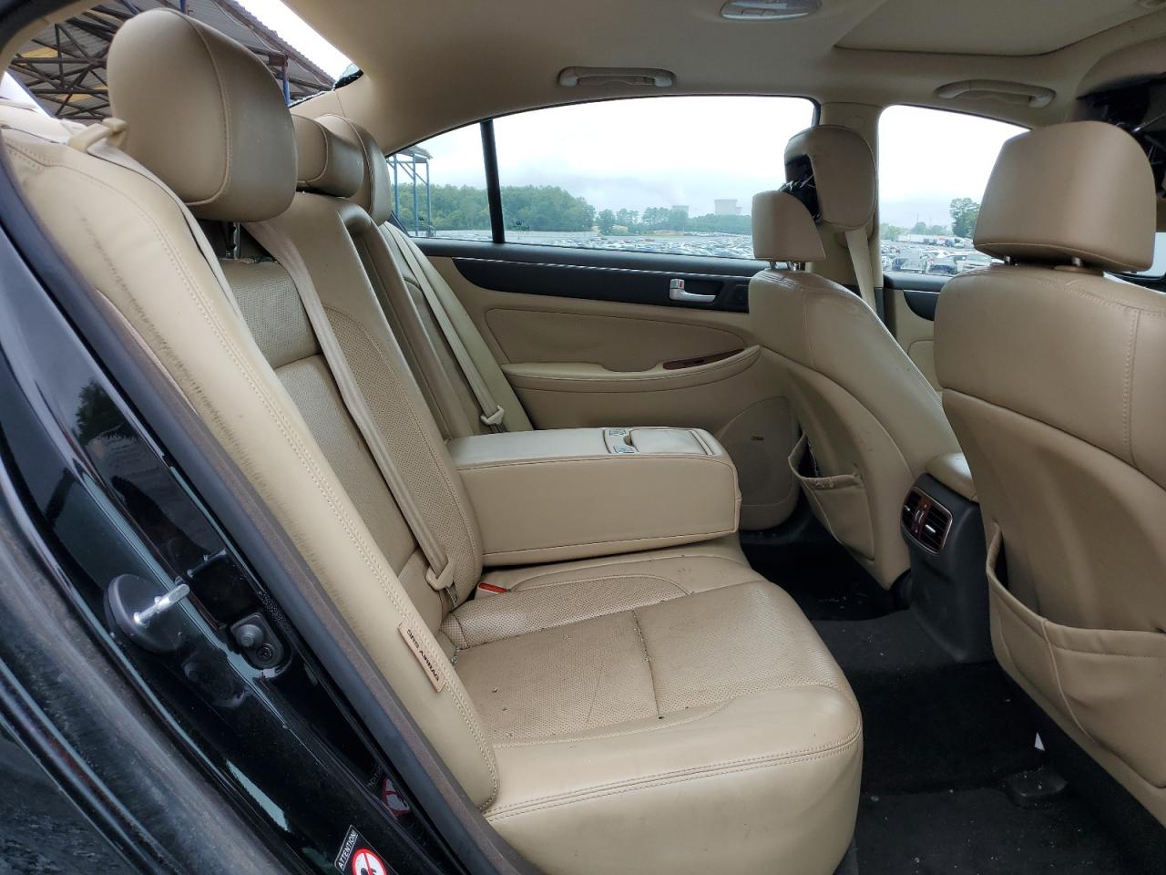 2013 Hyundai Genesis VIN KMHGC4DD6DU240514 Copart auction photo, rear end / front end damage thumbnail 10