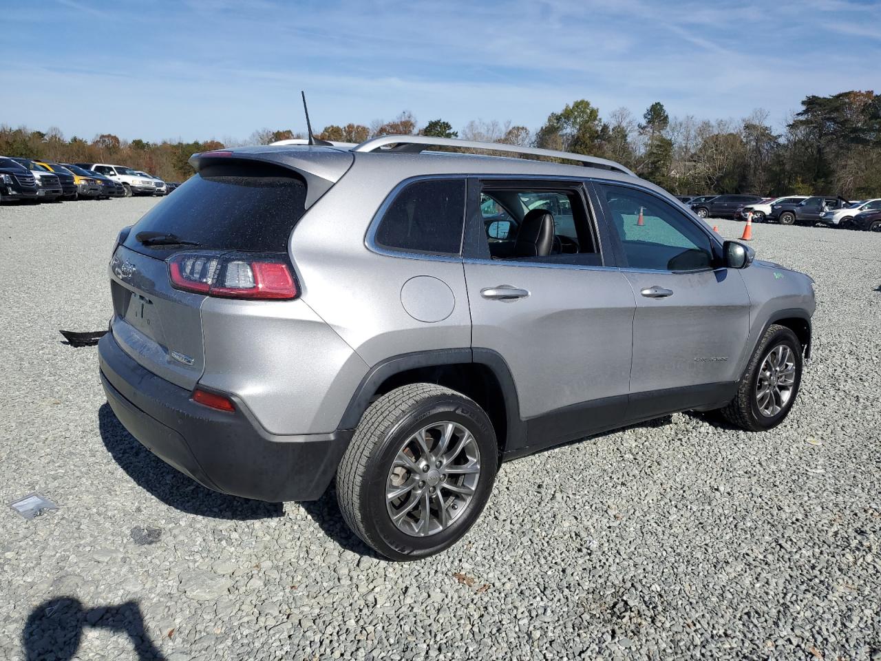 2021 Jeep Grand Cherokee VIN 1C4PJLLBXMD211506 Copart auction photo, front end damage thumbnail 3