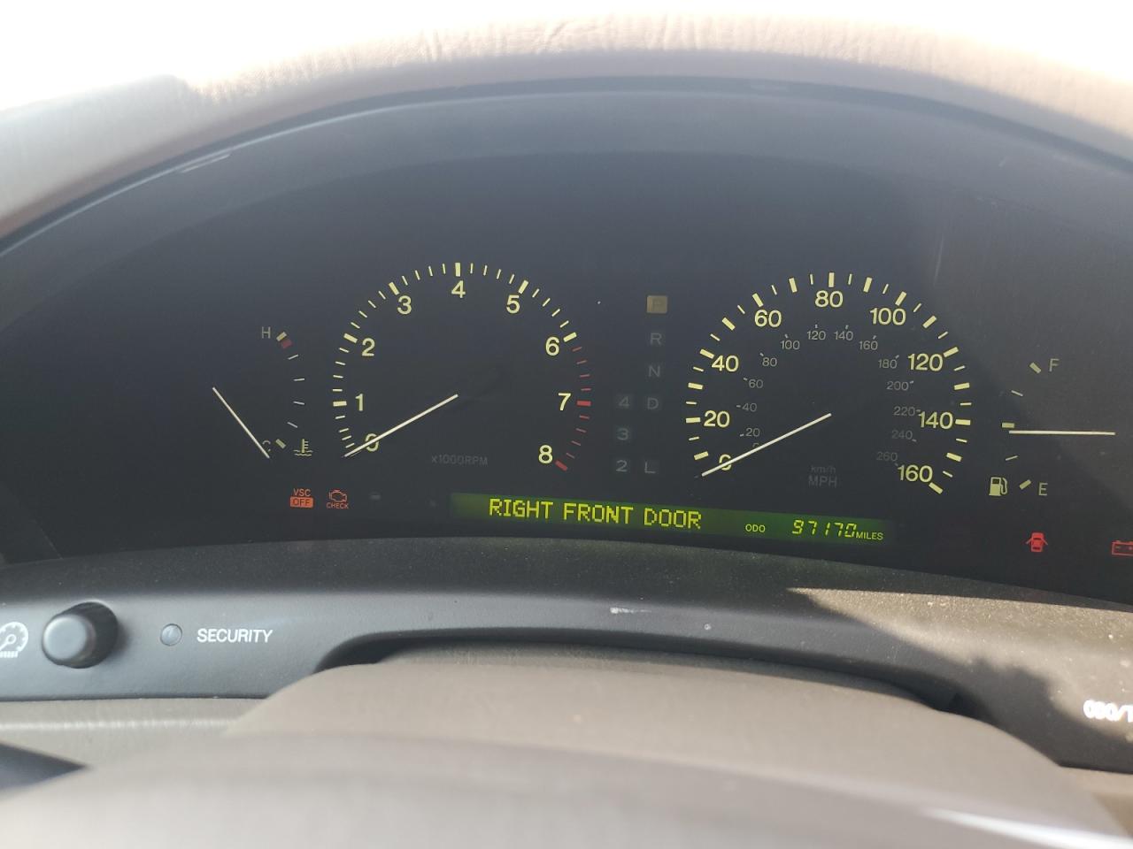 1998 Lexus LS VIN JT8BH28F9W0116715 Copart auction photo, front end damage thumbnail 9