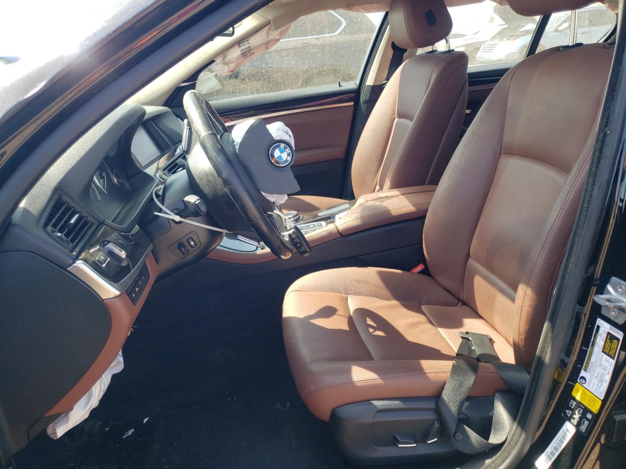 2016 BMW 5er VIN WBA5B3C55GG257114 Copart auction photo, all over / front end damage thumbnail 7