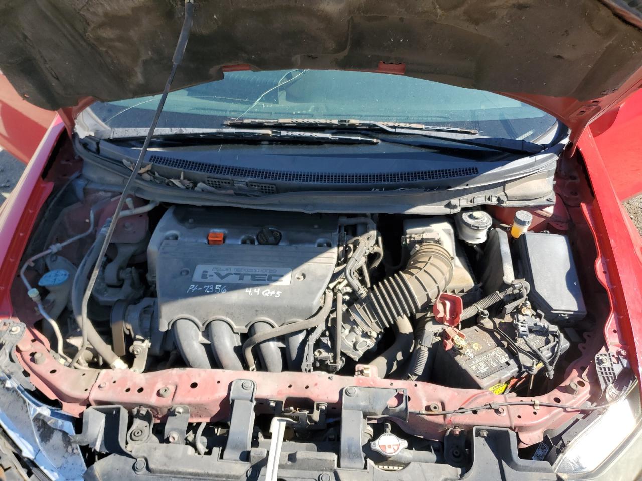 2013 Honda Civic VIN 2HGFG4A53DH706888 Copart auction photo, front end / rear end damage thumbnail 11