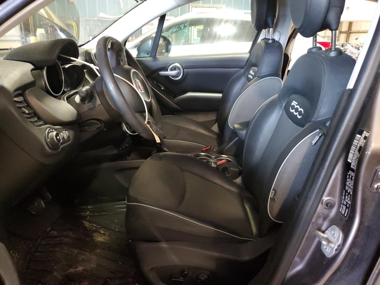 2016 Fiat 500 VIN ZFBCFYCT3GP344507 Copart auction photo, front end / side damage thumbnail 7