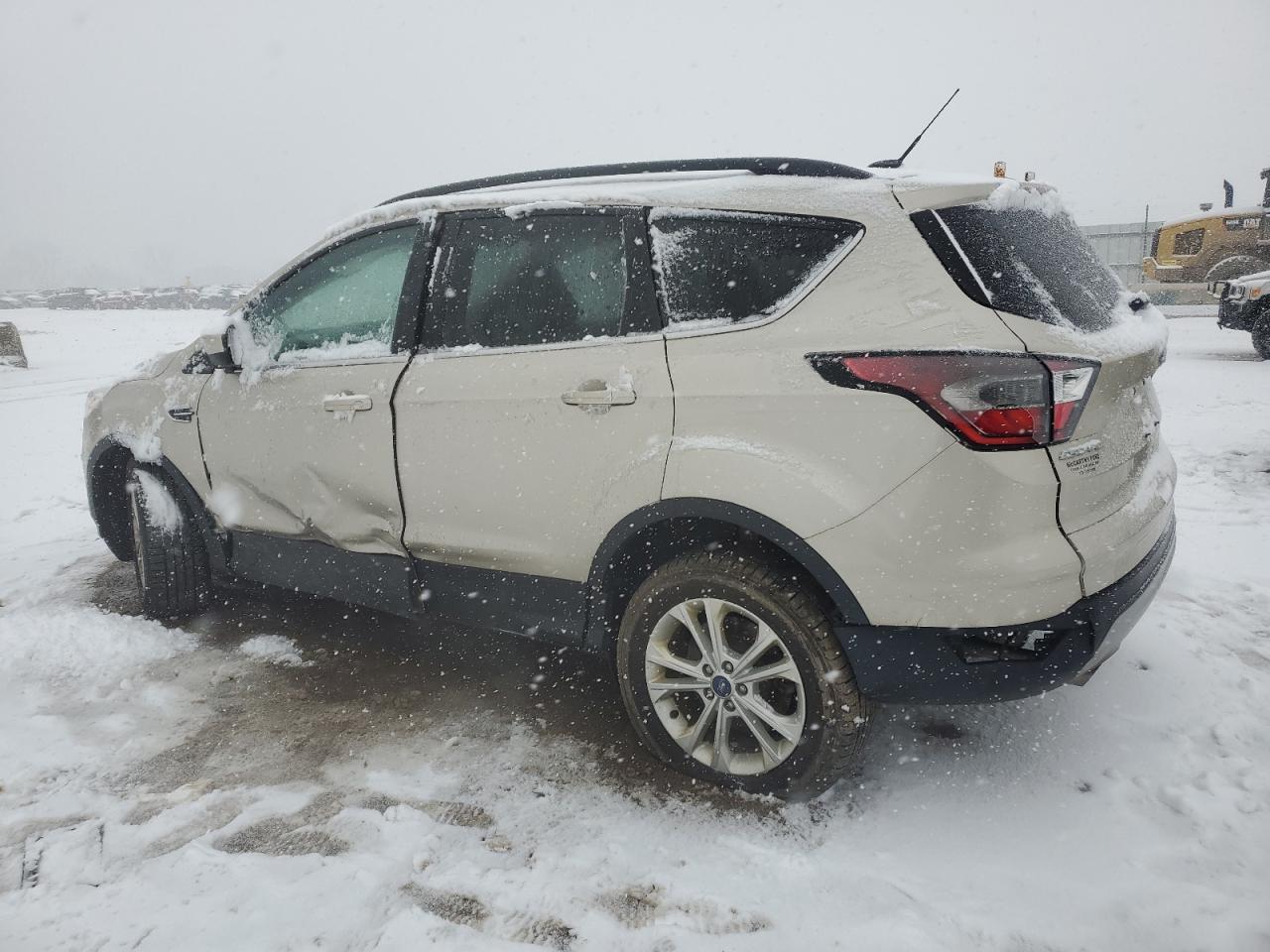 2018 Ford Escape VIN 1FMCU0GD0JUB21353 Copart auction photo, side / rear end damage thumbnail 2
