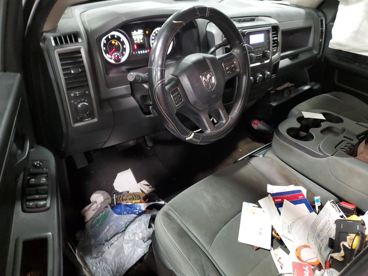 2014 RAM 1500 VIN 1C6RR6KT2ES233663 Copart auction photo, side damage thumbnail 8
