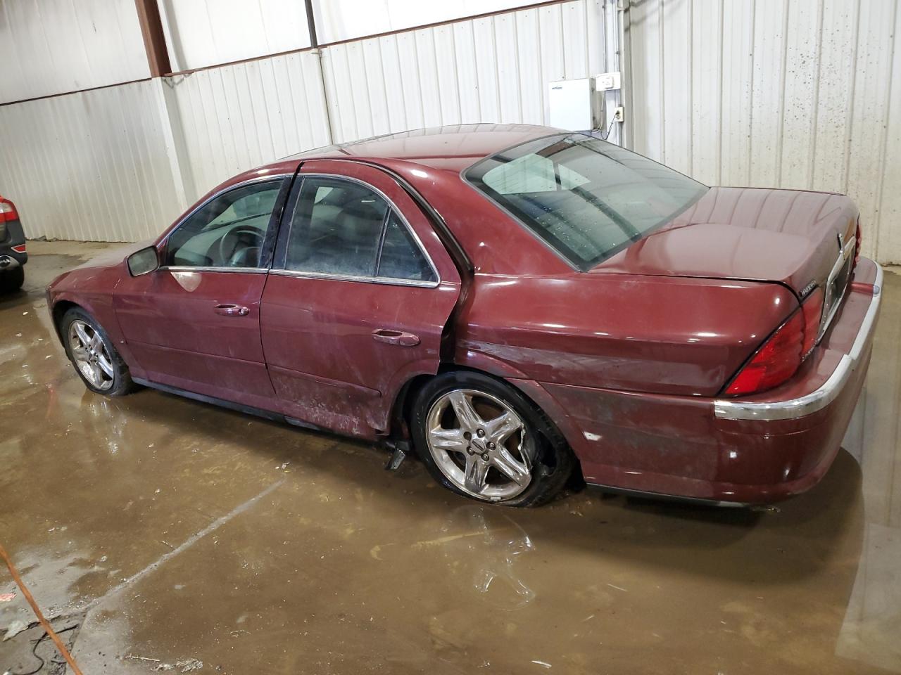 2001 Lincoln LS VIN 1LNHM87A81Y664100 Copart auction photo, side / rear end damage thumbnail 2