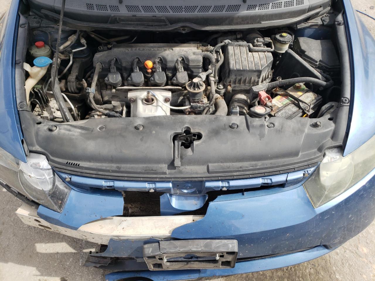 2008 Honda Civic VIN 1HGFA16898L115086 Copart auction photo, front end / hail damage thumbnail 11