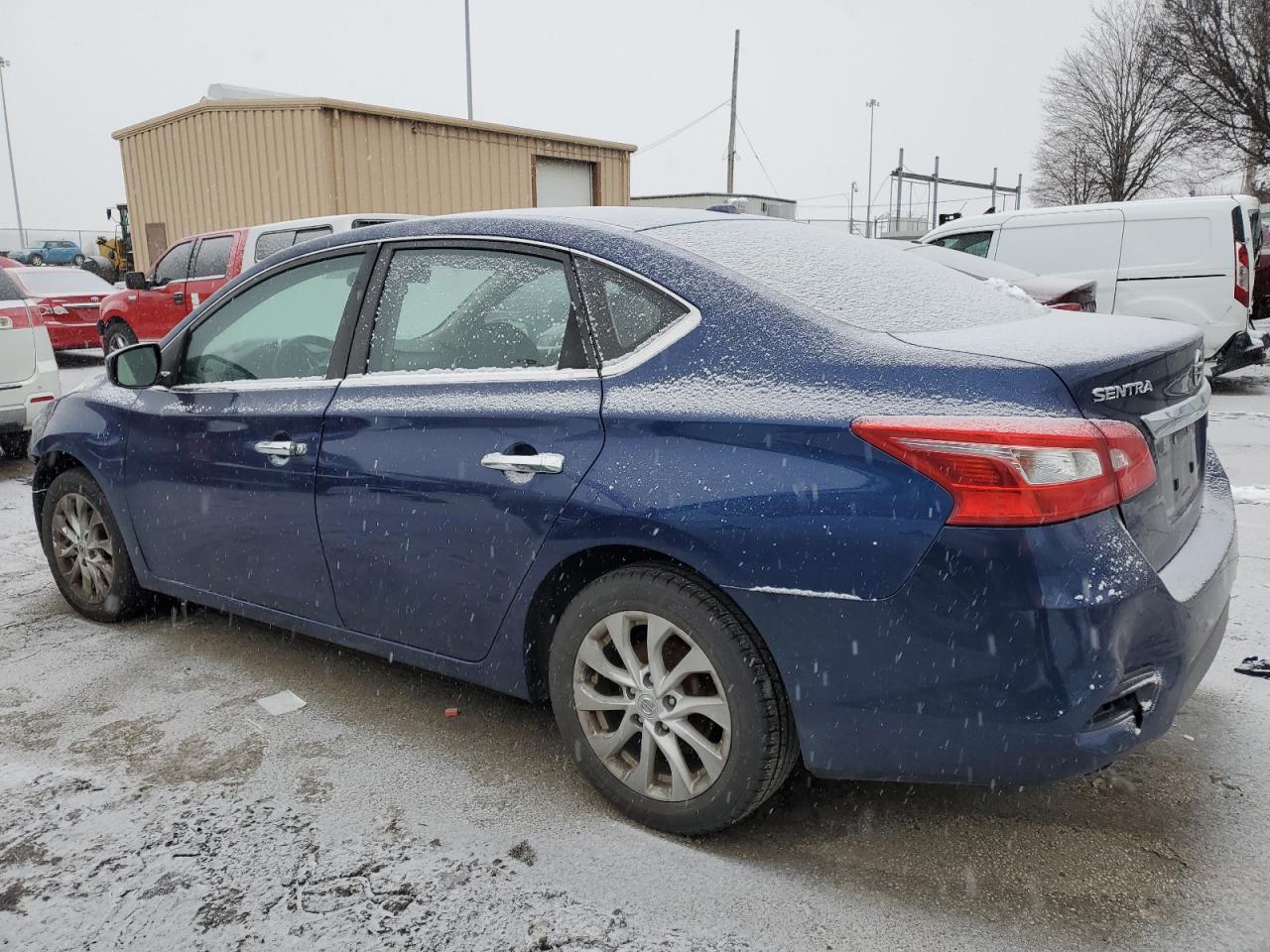 2018 Nissan Sentra VIN 3N1AB7AP3JL625213 Copart auction photo, front end damage thumbnail 2