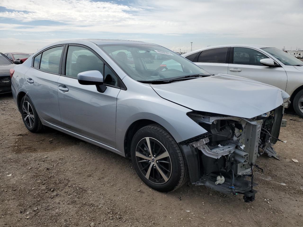 2022 Subaru Impreza VIN 4S3GKAD68N3604415 Copart auction photo, front end / minor dent/scratches damage thumbnail 4