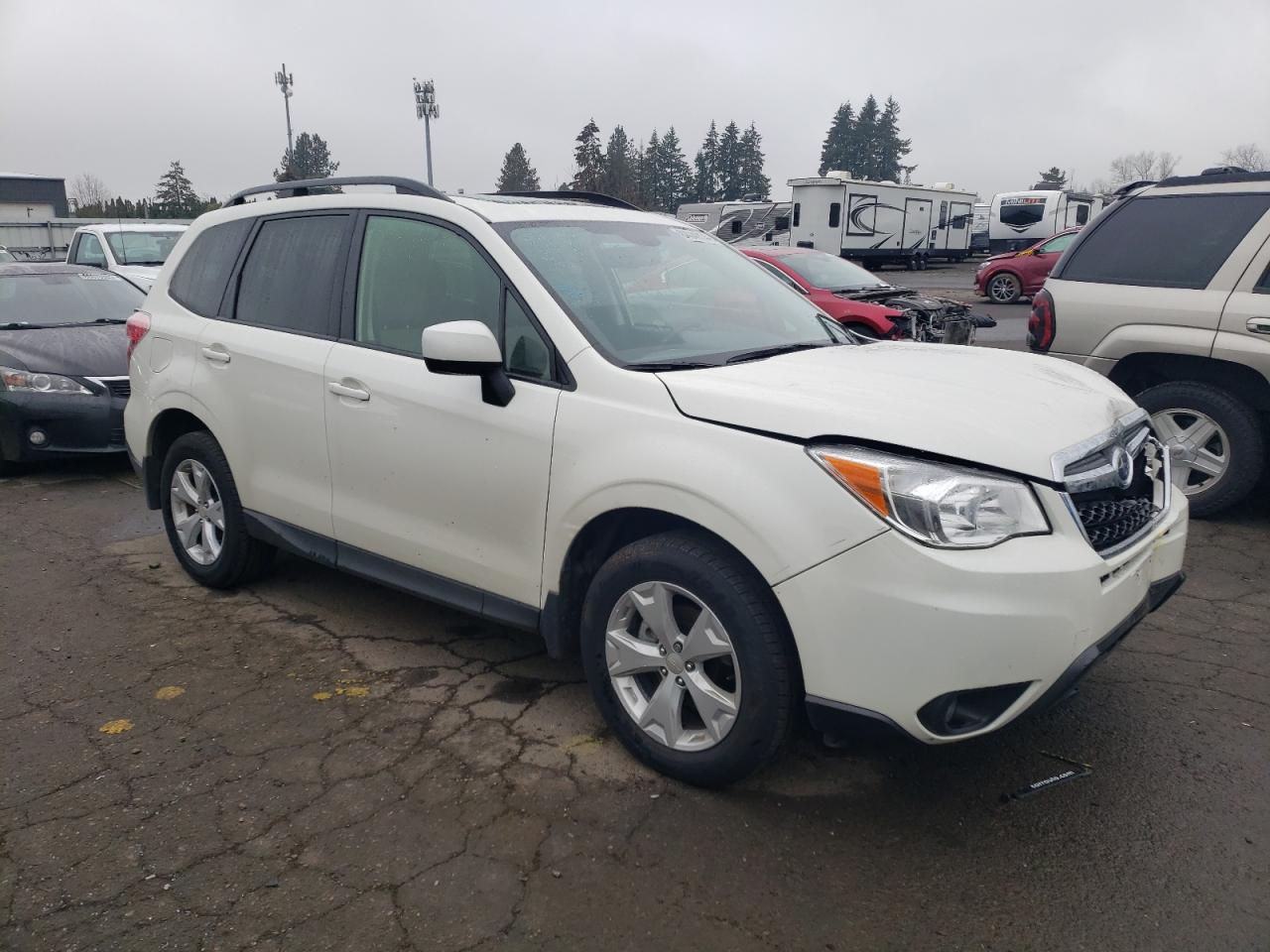 2016 Subaru Forester VIN JF2SJAFC2GH435953 Copart auction photo, all over damage thumbnail 4