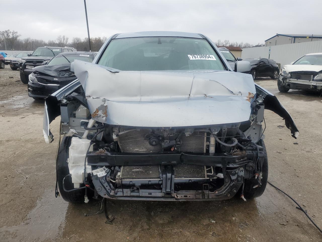 2013 Nissan Rogue VIN JN8AS5MT1DW021138 Copart auction photo, front end damage thumbnail 5