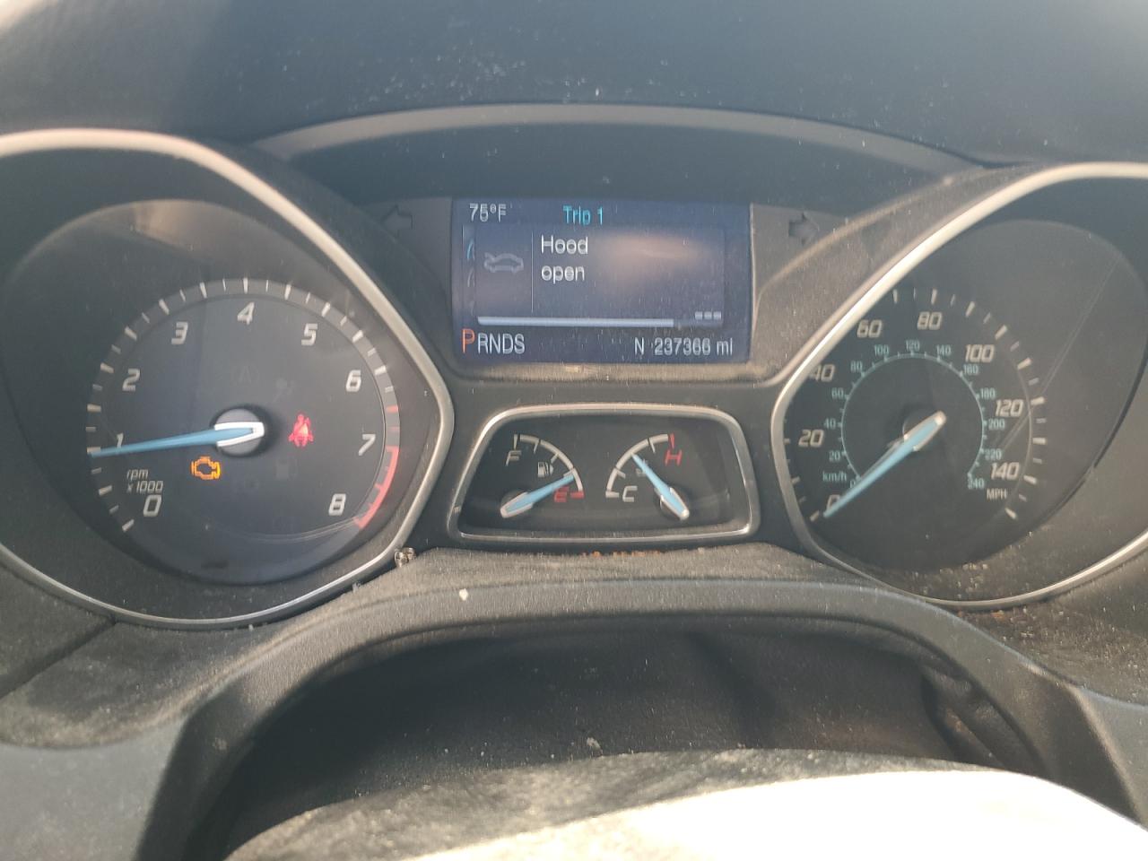 2014 Ford Focus VIN 1FADP3K27EL190517 Copart auction photo, front end damage thumbnail 9