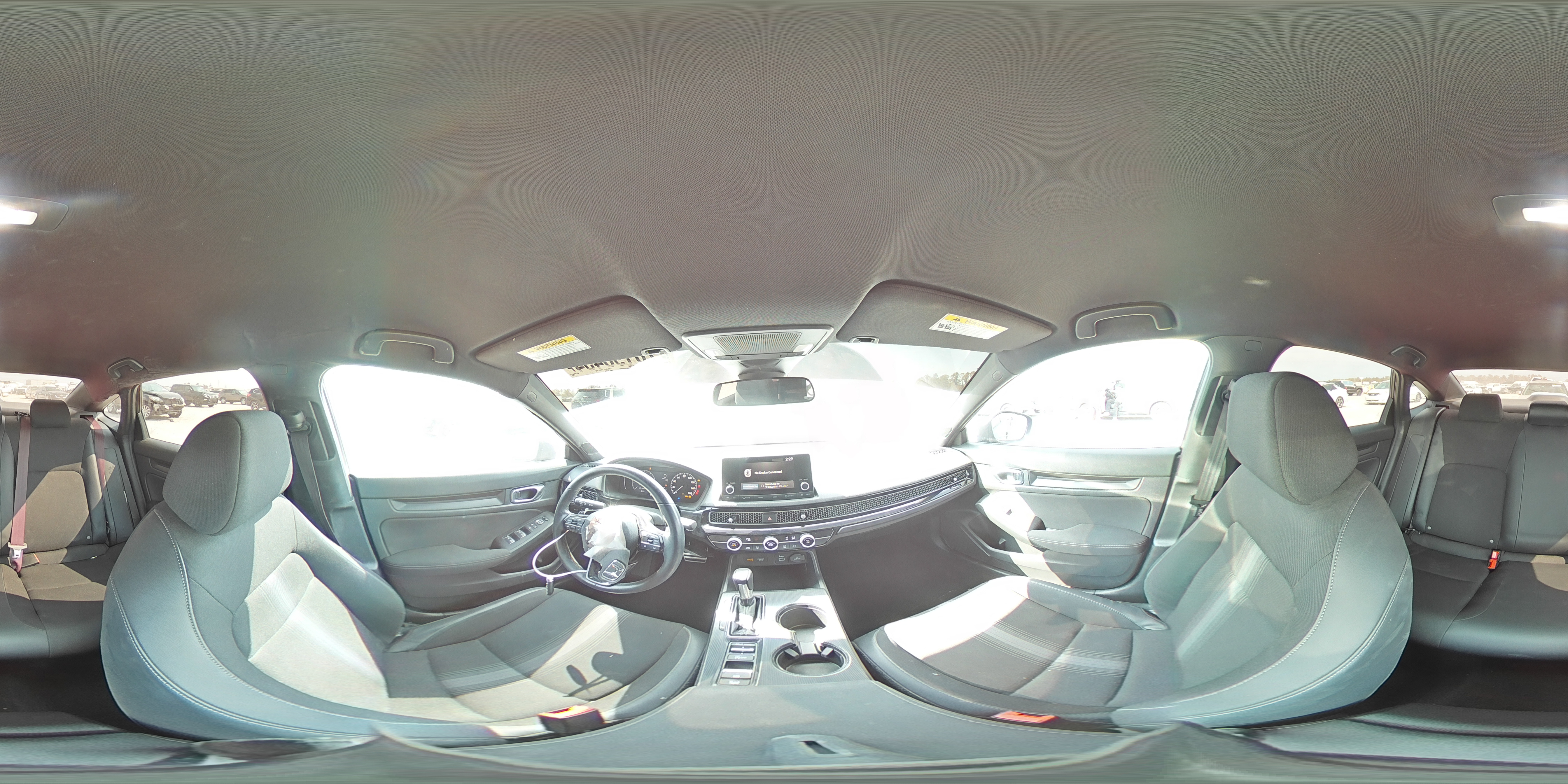 2023 Honda Civic VIN 2HGFE2F5XPH511264 Copart auction photo, front end / side damage thumbnail 13