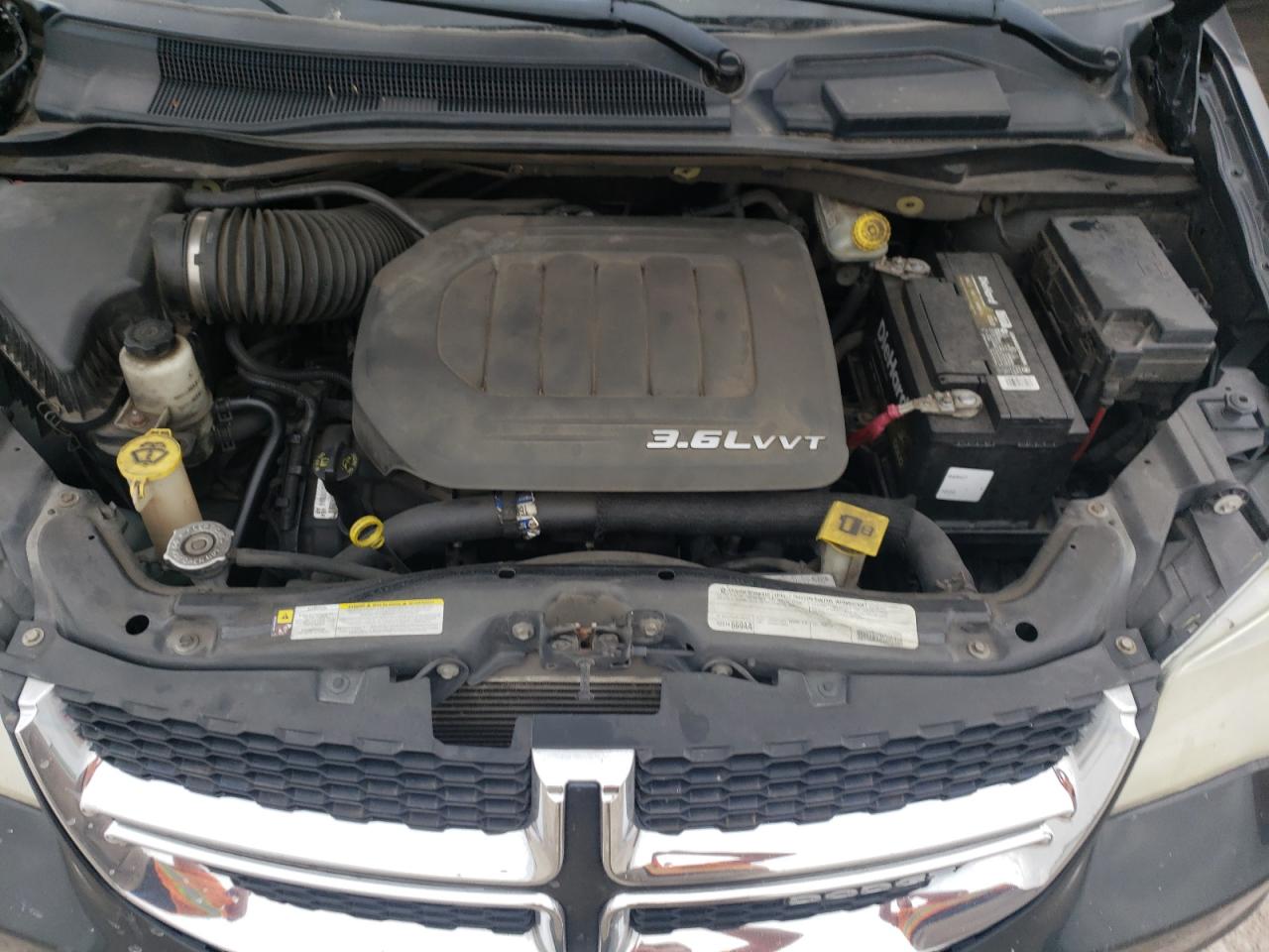 2012 Dodge Caravan VIN 2C4RDGDG9CR109644 Copart auction photo, rear end / minor dent/scratches damage thumbnail 13