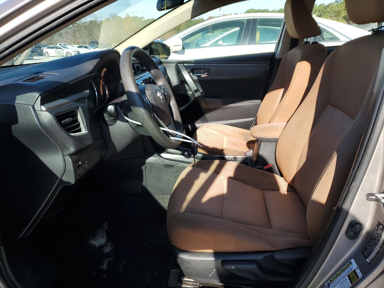 2015 Toyota Corolla VIN 5YFBURHE4FP324567 Copart auction photo, front end damage thumbnail 7