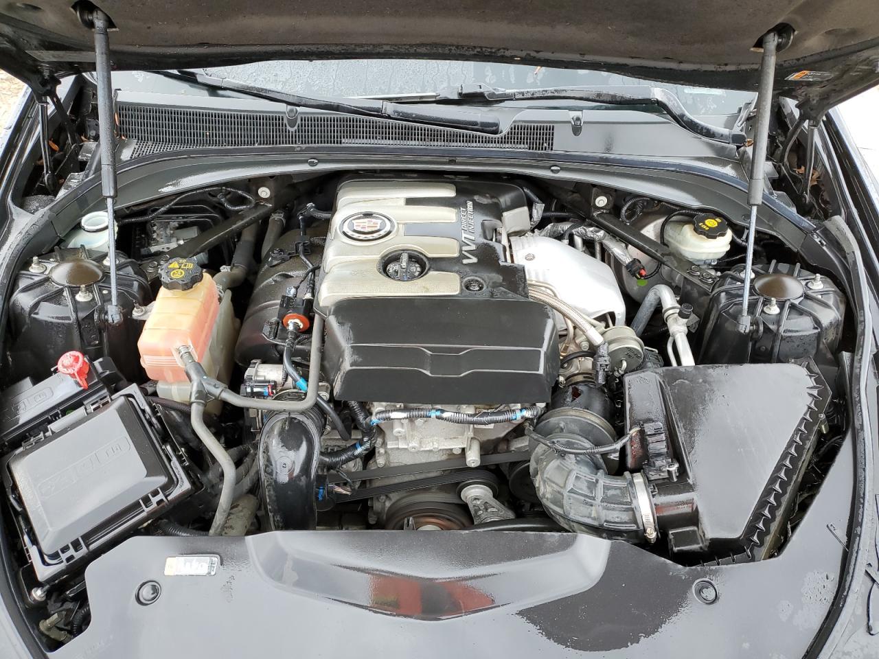 2014 Cadillac CTS VIN 1G6AR5SX9E0153908 Copart auction photo, front end damage thumbnail 11