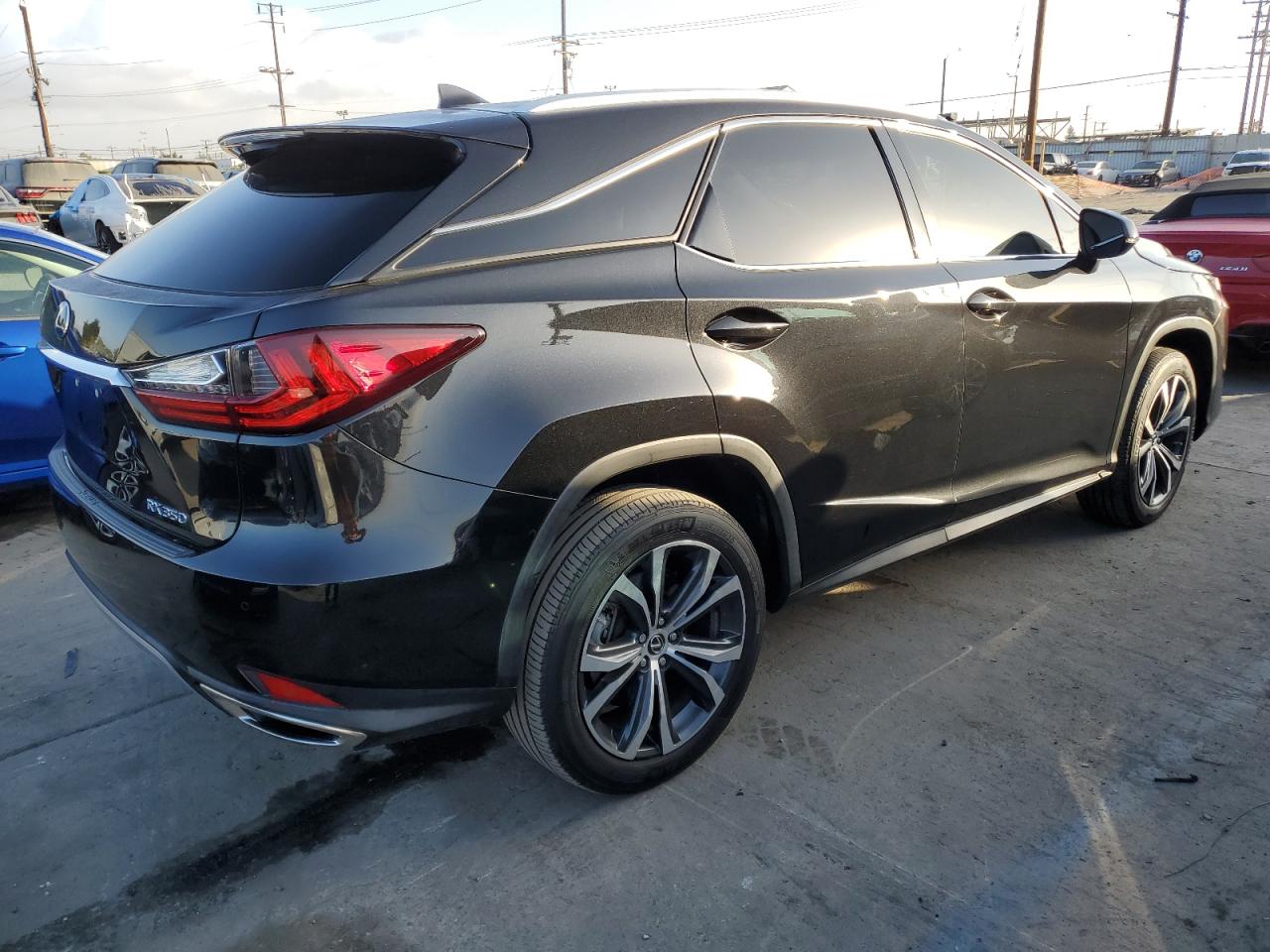 2021 Lexus RX VIN 2T2HZMAA9MC217755 Copart auction photo, front end damage thumbnail 3