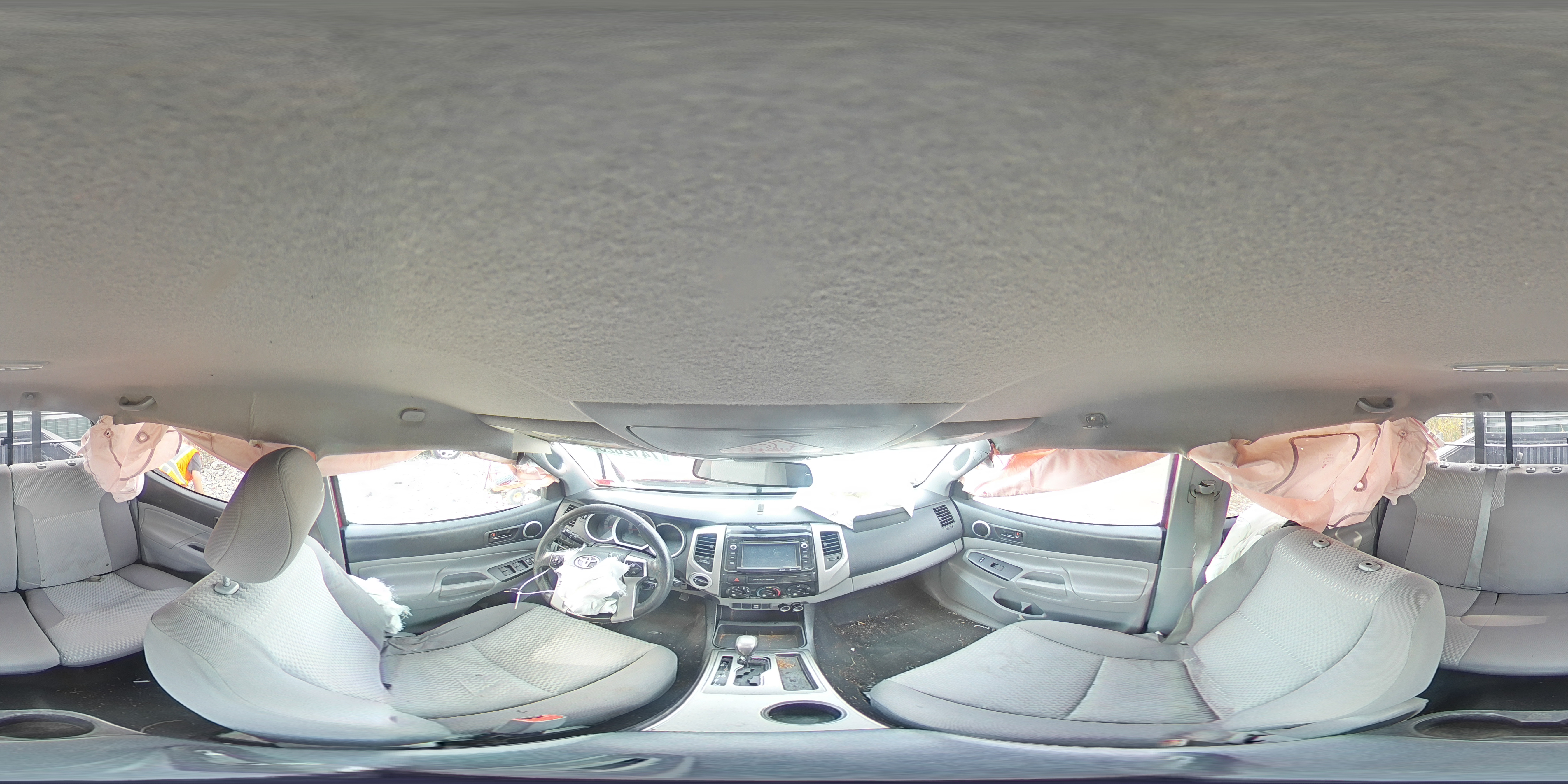 2015 Toyota Tacoma VIN 3TMLU4EN2FM193528 Copart auction photo, front end damage thumbnail 13