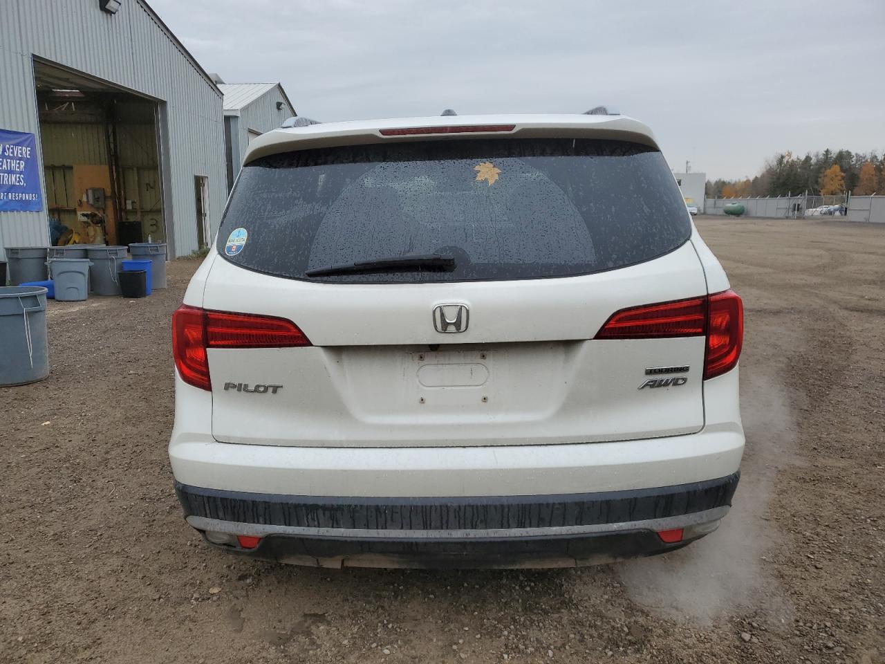2017 Honda Pilot VIN 5FNYF6H9XHB501398 Copart auction photo, side / rear end damage thumbnail 6