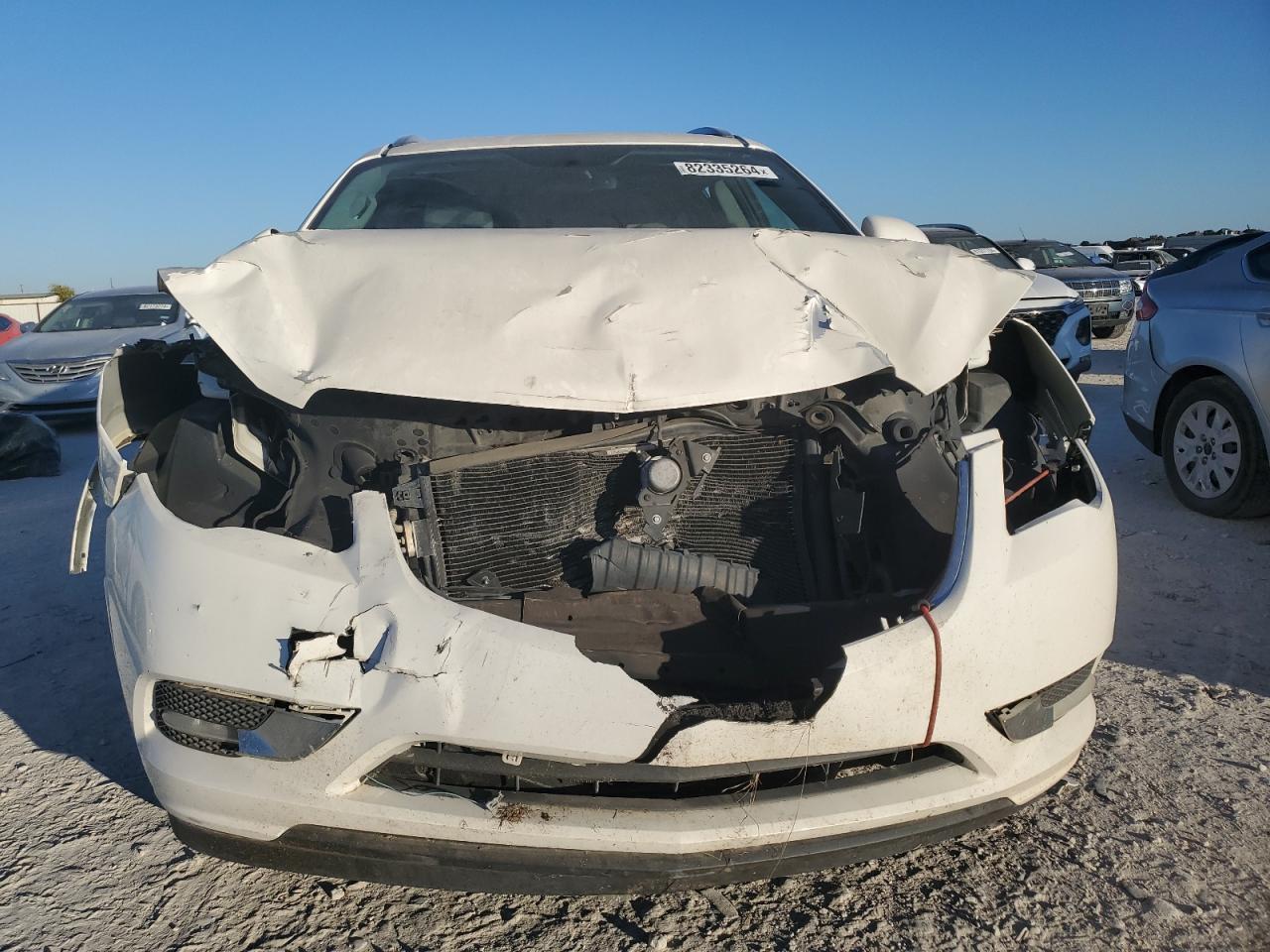 2014 Buick Enclave VIN 5GAKRBKD2EJ284194 Copart auction photo, front end damage thumbnail 5