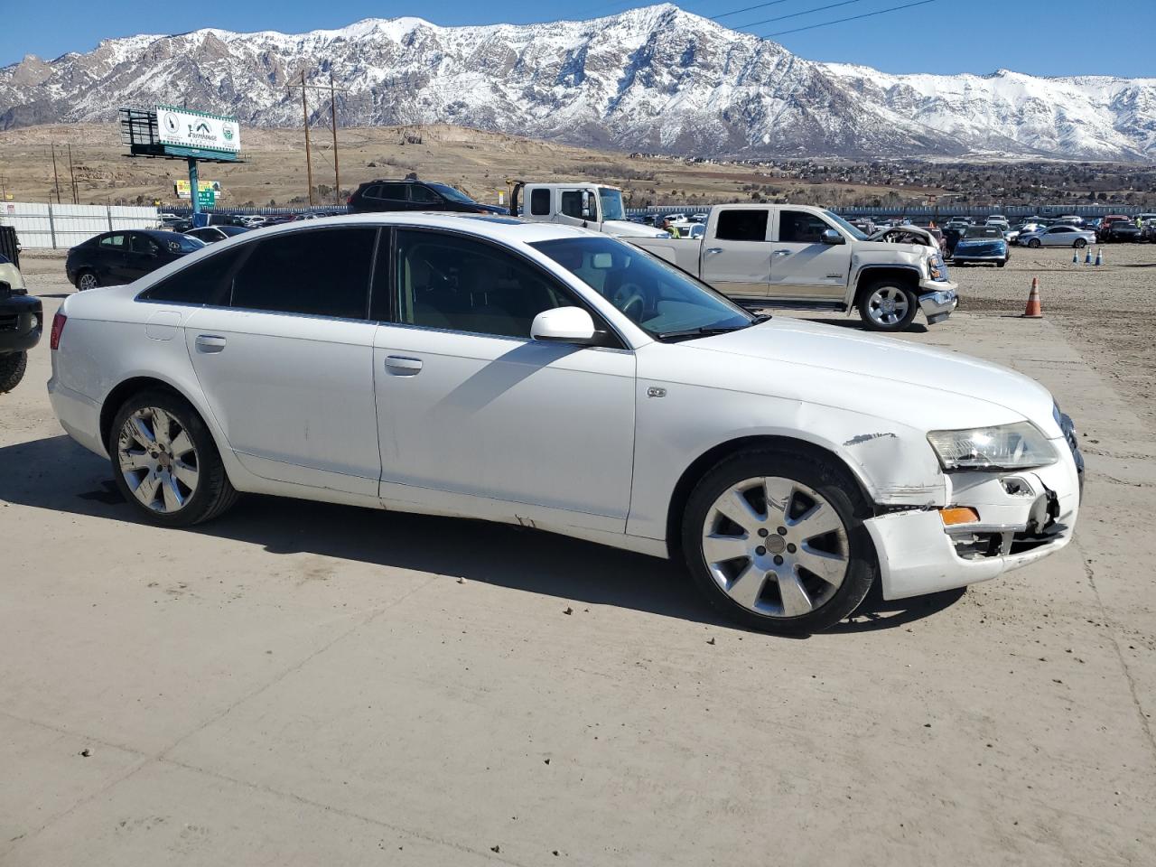 2007 Audi A6 VIN WAUDH74FX7N068978 Copart auction photo, front end damage thumbnail 4