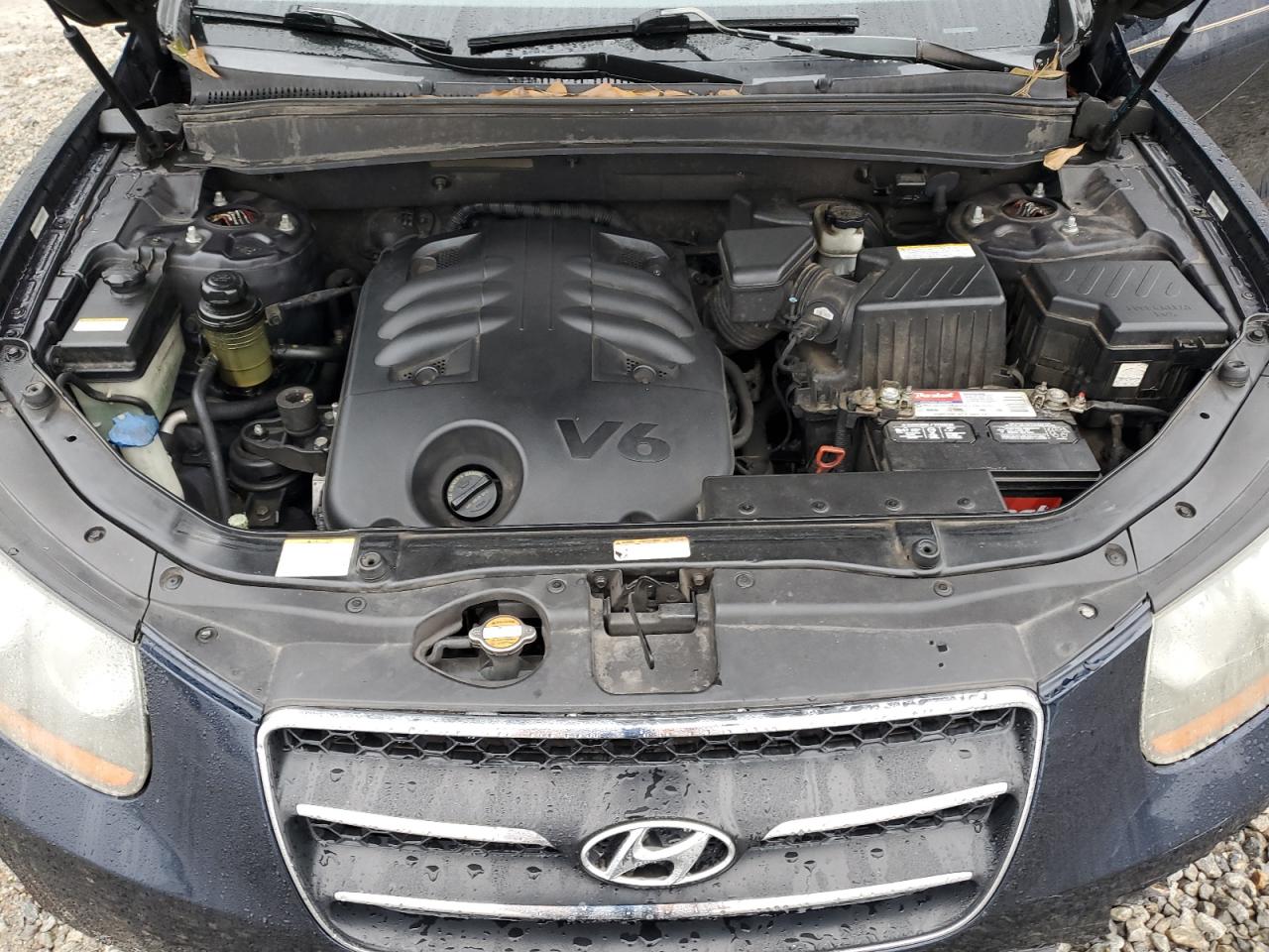 2008 Hyundai Santa Fe VIN 5NMSH13E48H175927 Copart auction photo, front end damage thumbnail 13