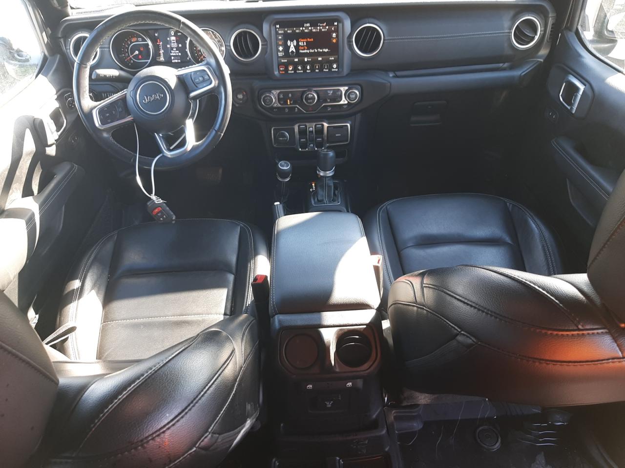 2020 Jeep Wrangler VIN 1C4HJXEN9LW284968 Copart auction photo, front end / rear end damage thumbnail 8