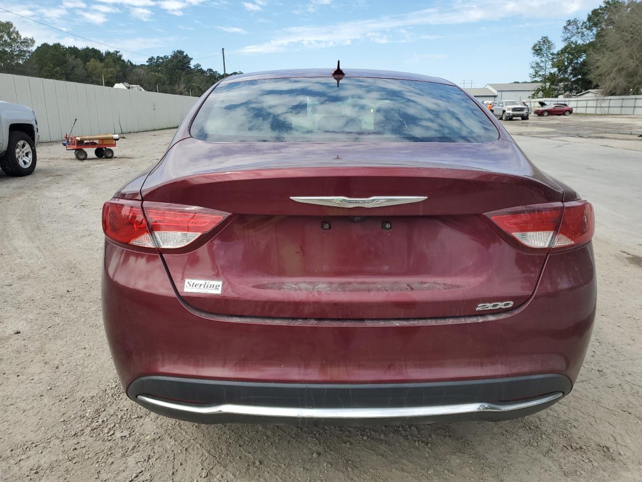 2017 Chrysler 200 VIN 1C3CCCAB4HN512045 Copart auction photo, water/flood / minor dent/scratches damage thumbnail 6