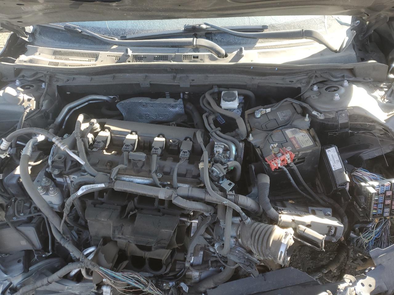 2018 Mazda 3 VIN 3MZBN1L36JM191022 Copart auction photo, front end damage thumbnail 11