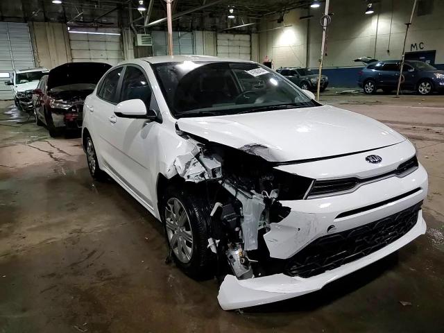 2021 KIA Rio VIN 3KPA24AD4ME407002 Copart auction photo, front end / minor dent/scratches damage thumbnail 13