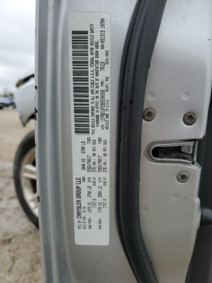 2011 Dodge RAM VIN 1D7RB1GP2BS530266 Copart auction photo, front end / rear end damage thumbnail 15