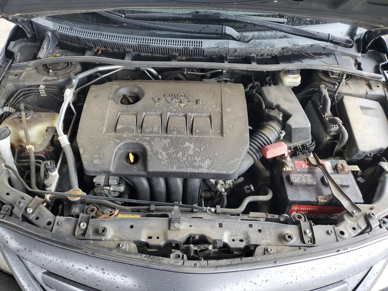2011 Toyota Corolla VIN 2T1BU4EE2BC744782 Copart auction photo, rear end damage thumbnail 11