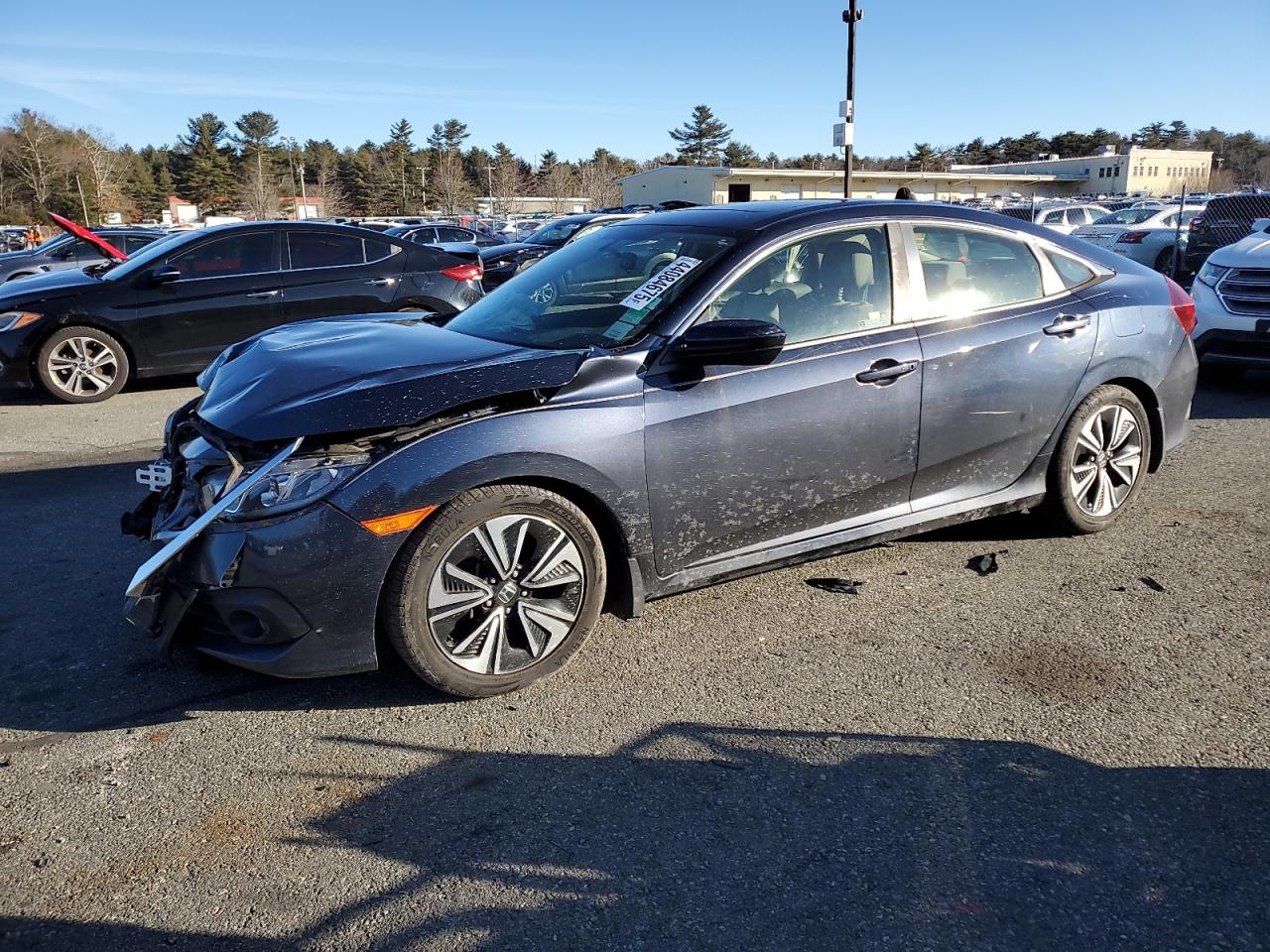 2018 Honda Civic VIN JHMFC1F3XJX018022