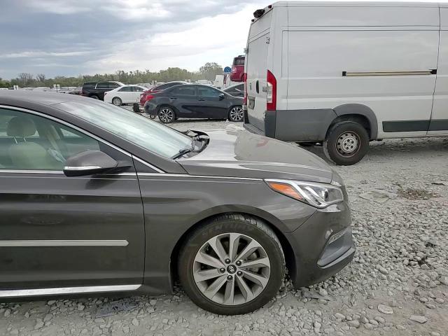 2015 Hyundai Sonata VIN 5NPE34AF4FH135971 Copart auction photo, front end damage thumbnail 10