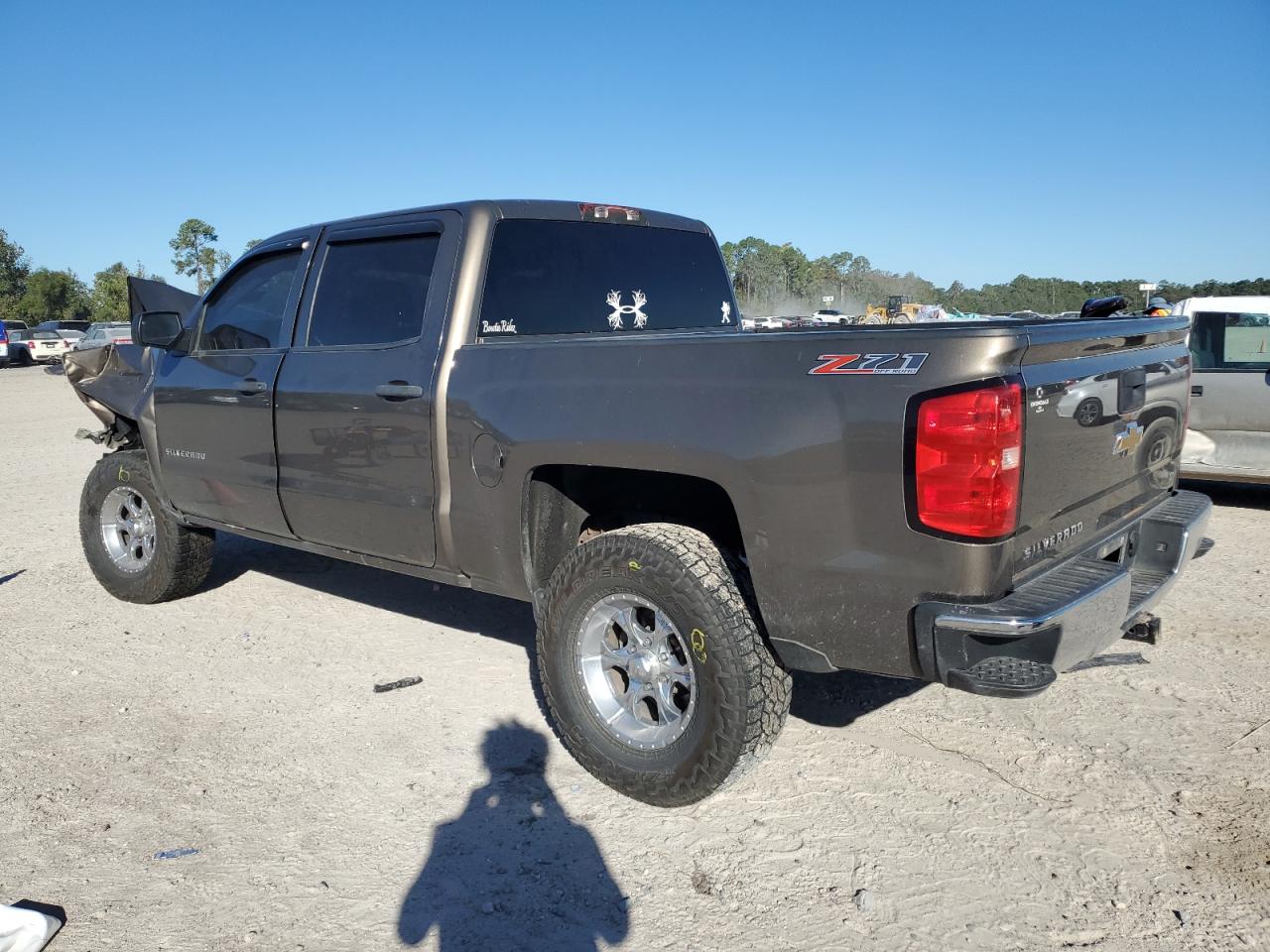 2014 Chevrolet Silverado VIN 3GCUKREC9EG538850 Copart auction photo, front end damage thumbnail 2