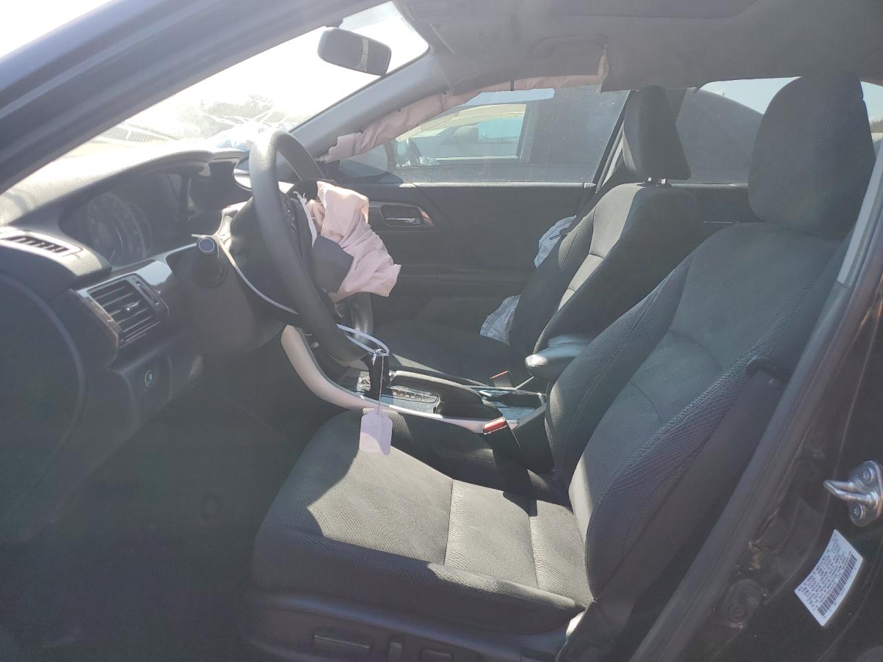2016 Honda Accord VIN 1HGCR2F79GA098728 Copart auction photo, front end / side damage thumbnail 7