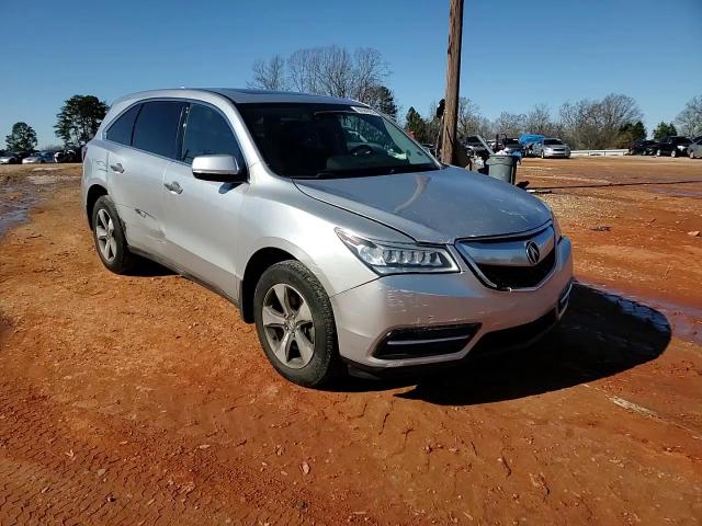 2015 Acura MDX VIN 5FRYD3H2XFB007206 Copart auction photo, all over damage thumbnail 12
