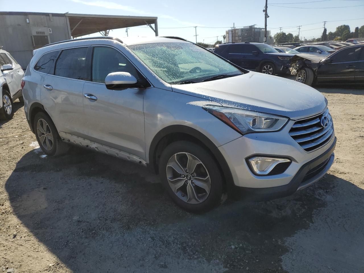 2016 Hyundai Santa Fe VIN KM8SMDHF9GU153617 Copart auction photo, normal wear damage thumbnail 4