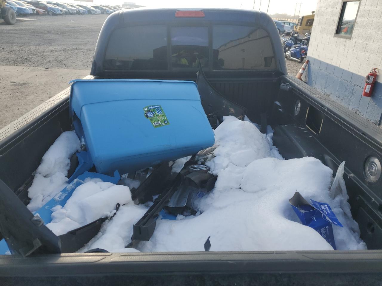 2007 Toyota Tacoma VIN 5TEMU52N87Z468306 Copart auction photo, front end damage thumbnail 12